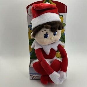 New Elf on the Shelf 17" Christmas‎ Plushee Pals Doll-Boy Light Skin-Blue Eyes